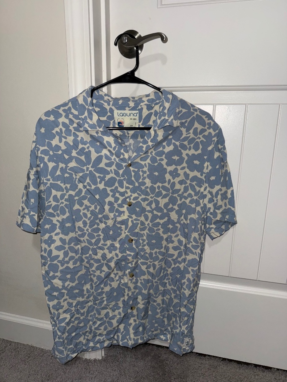 Men’s Laguna Floral Button Down Polo